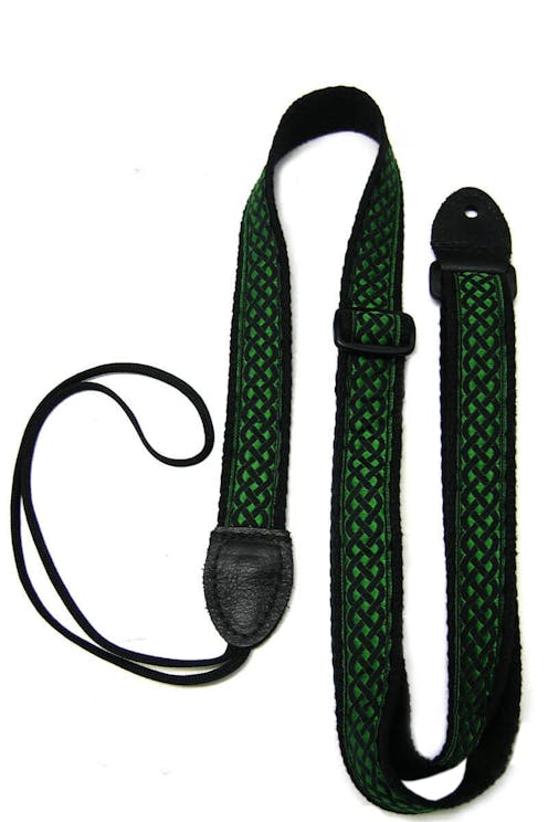 Chicago Green 'Kells' Mandolin/Ukulele Strap