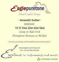 Eagle-Puretone Acoustic Guitar Strings DADGAD 13,17,24w,32w,42w,56w