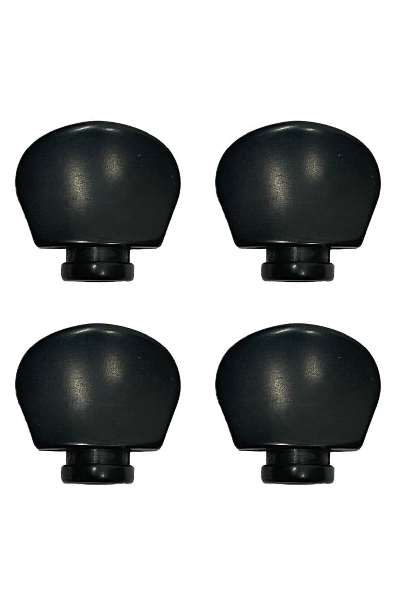 Leader Banjo Co Replacement Banjo Tuning Peg Buttons Set of 4 in Black