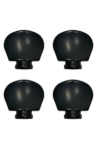 Leader Banjo Co Replacement Banjo Tuning Peg Buttons Set of 4 in Black