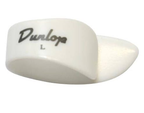 Left Handed White Plastic Thumbpicks