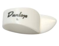Left Handed White Plastic Thumbpicks