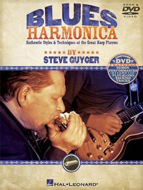 Hal Leonard Blues Harmonica Authentic Styles & Techniques of the Great Harp Players Book/DVD