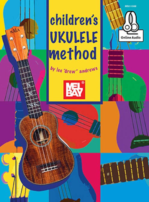 Lee 'Drew' Andrews Children's Ukulele Method Book Online Audio