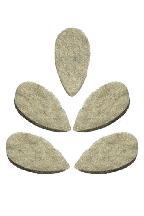 Leader Banjo Co Felt Uke or Banjo Plectrum - Pack of Five