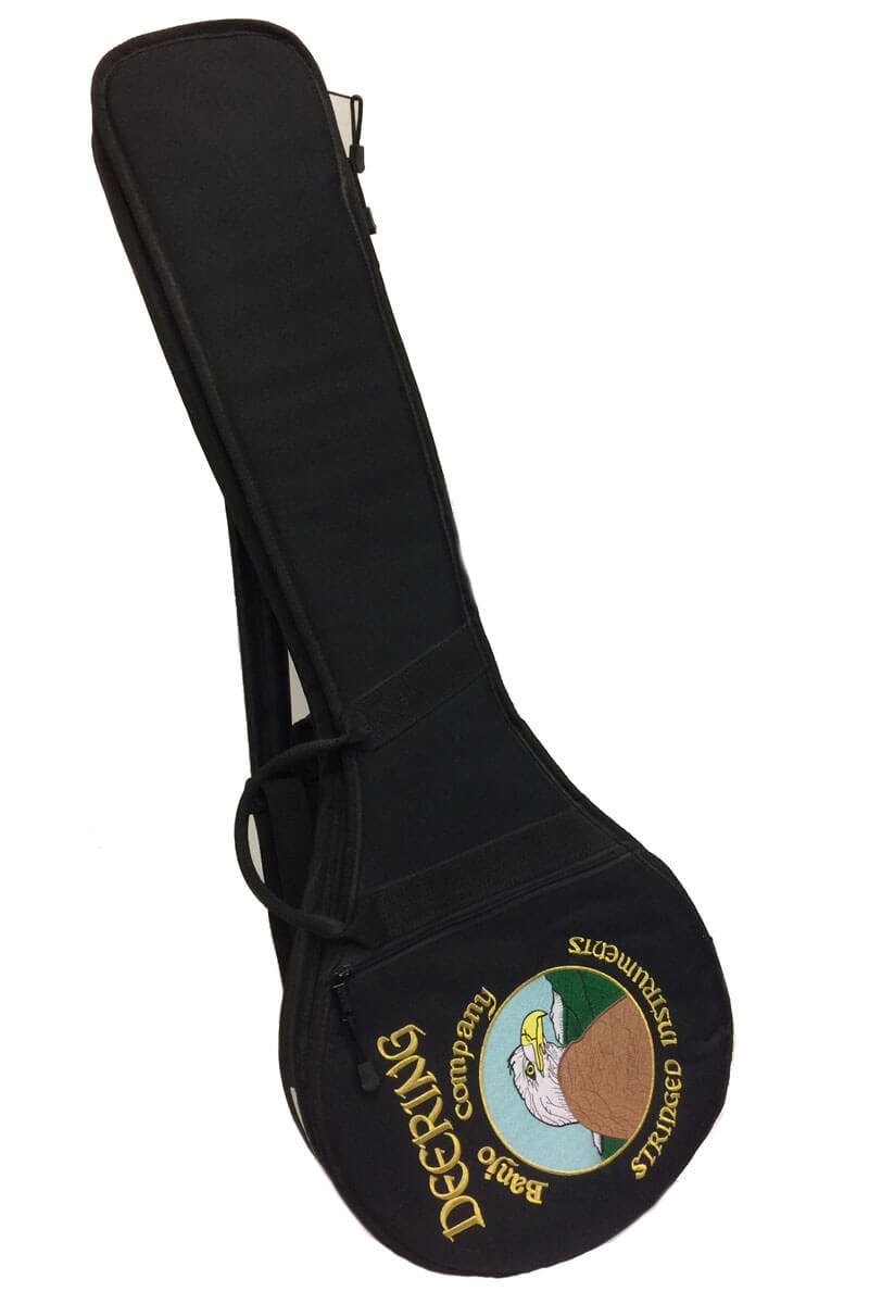 Deering Vintage Eagle Embroidered Padded Banjo Gig Bag for Resonator