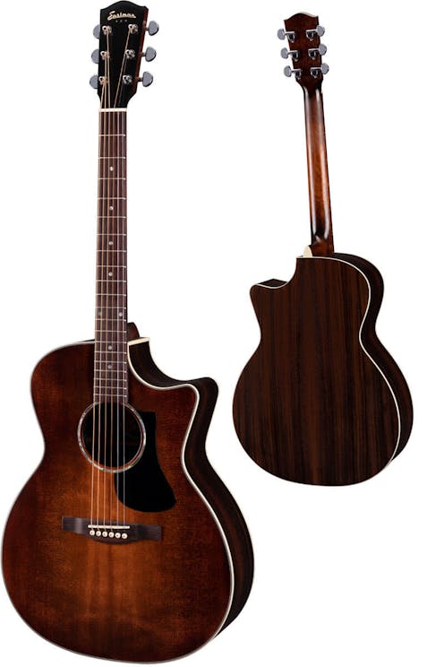 Eastman PCH2-GACE Electro Acoustic Guitar with Gig Bag - Classic Finish