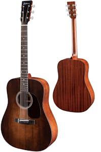 Eastman E1D CLA All Solid Dreadnought Guitar in Classic Finish with Deluxe Gig Bag