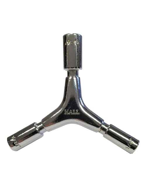 Hall Three Way Banjo Bracket Key / Wrench 1/4", 9/32" & 5/16"