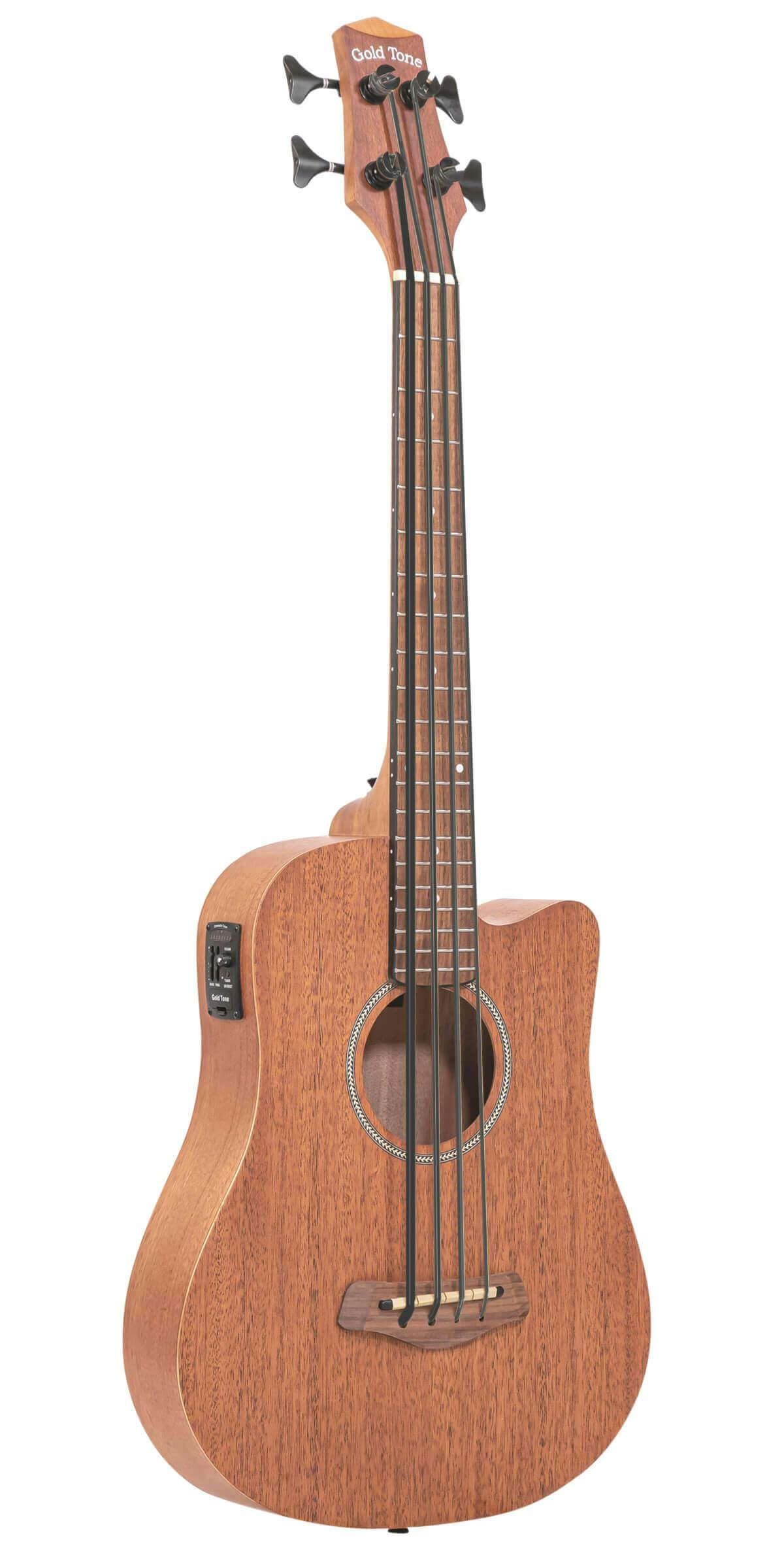 M Bass 23 Inch Scale Acoustic Electric MicroBass with Gig Bag