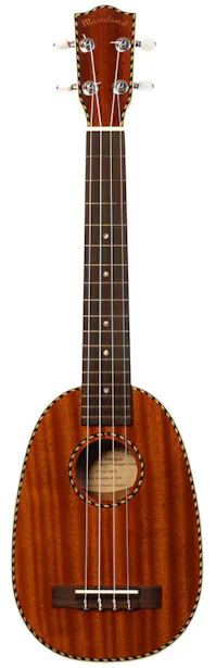 Classic Mahogany Long Neck Concert Pineapple