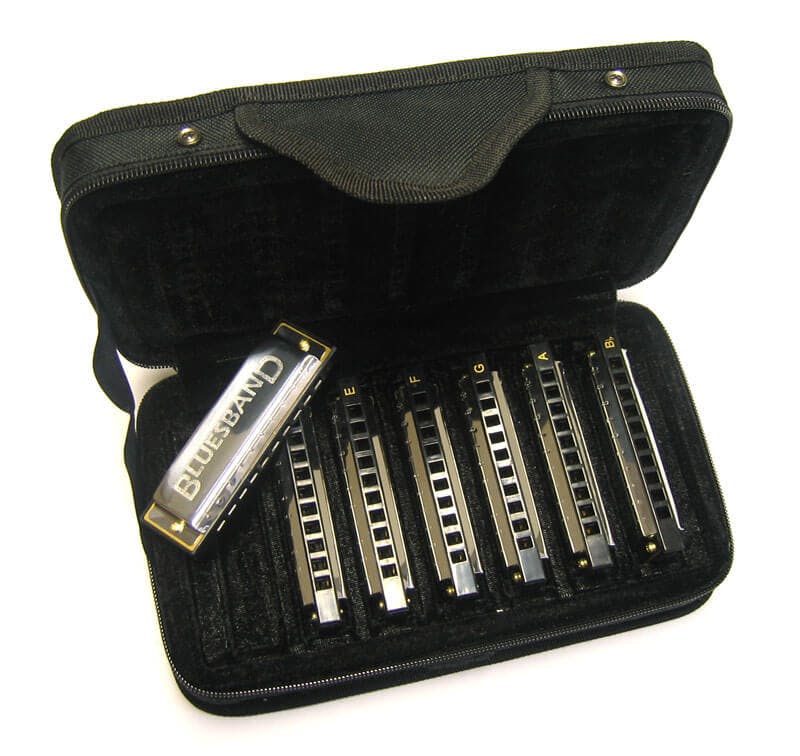 Hohner - Bluesband - 7 Piece Diatonic Harmonica Set