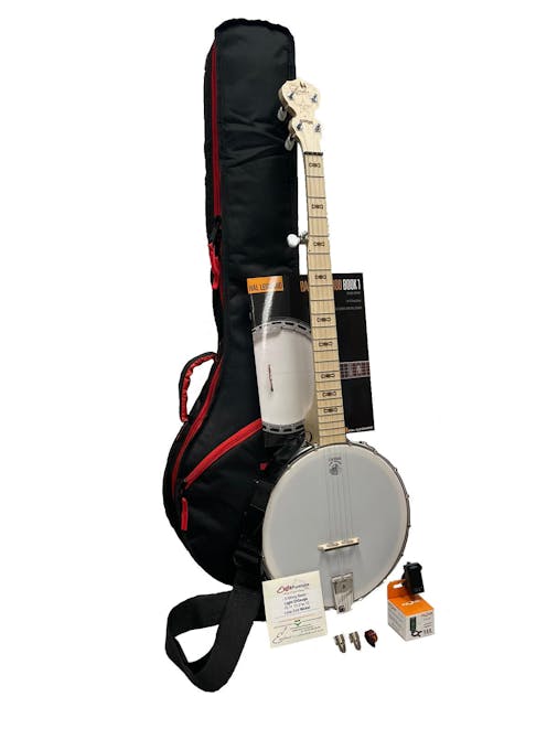 Deering Goodtime Leader Maple Prince 5 String Banjo Beginners Pack