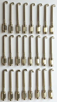 Goldn Gate Old Timey Hook and nut set