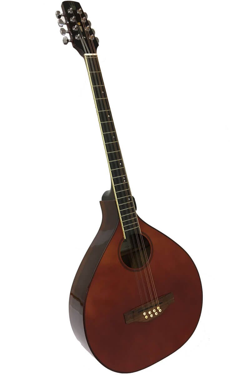 John Hullah Left Handed Electro Bouzouki with Hiscox Hard Case