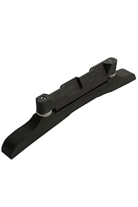 Leader Banjo Co Ebony Adjustable Mandolin Bridge