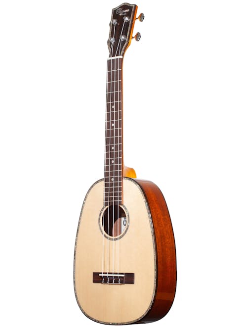 Ohana PKT-70G All Solid Pineapple Tenor Ukulele