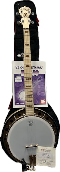 Deering Goodtime 2 5-String Banjo Beginners Bluegrass Pack