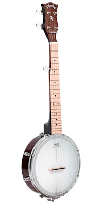 Gold Tone Plucky Short Scale Travel Banjo with Gig Bag