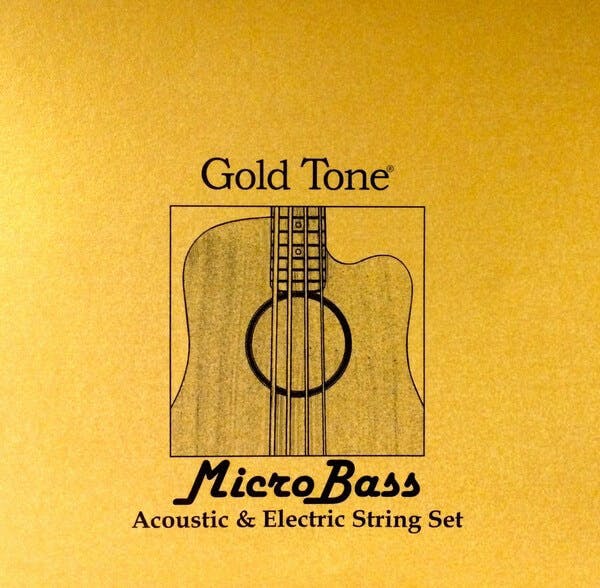 Gold Tone MBS MicroBass Rubber Polymer String Set