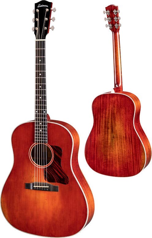 Eastman E10SS/V Antique Classic Dreadnought Model With Deluxe Hard Case