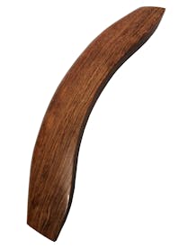 Nechville Comfort Bevel Armrest - Exotic Wood