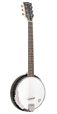 Gold Tone AC-6+ Acoustic Composite Banjo Guitar with Pickup and Gig Bag