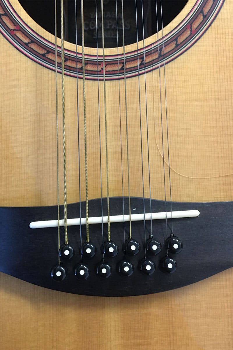 Yamaha Compass CPX-8-12 String Electro Acoustic Guitar with Case