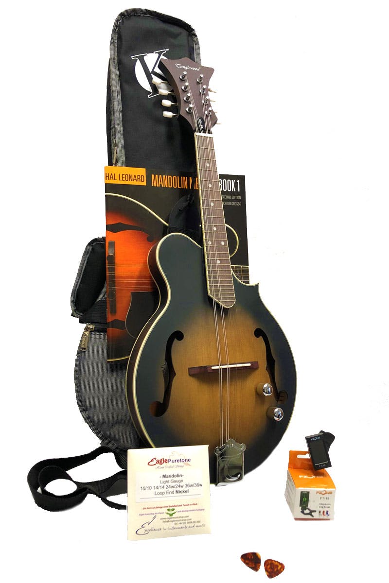 Tanglewood Electro F Style Mandolin Starter Pack