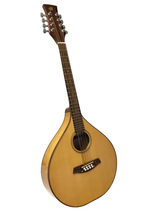 Buchanan Flat Top Octave Mandola - Bird Eye Maple