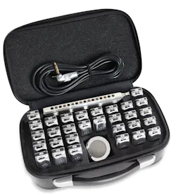 Étui Pour 7 Harmonicas En Cuir PU Noir - Pochette De Rangement Avec Fermeture Éclair - Transport Sécurisé