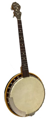Wunderlich 19 Fret Tenor Banjo part Only with Case - Commission Sale