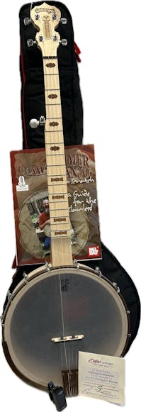 Deering Americana Clawhammer Banjo Beginners Pack