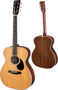 Eastman E20OM-TC Thermo Cured All Solid Orchestra Guitar with Deluxe Hard Case