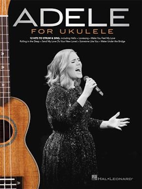 Hal Leonard Adele for Ukulele Book