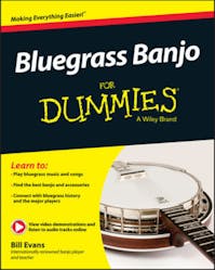 Bill Evans Bluegrass Banjo For Dummies (Book/Online Video And Audio Instruction)