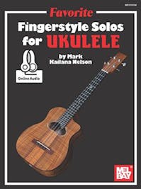 Mel Bay Favorite Fingerstyle Solos for Ukulele Book/Online Audion