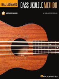 Hal Leonard Bass Ukulele Method Book/Audio Access INcluded