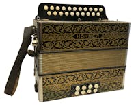Hohner Pokerwork in D/G with Gig Bag - Commission Sale