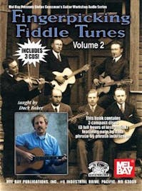 Mel Bay Fingerpicking Fiddle Tunes Volume 2 Book/3CDs