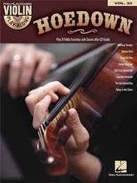 Hal Leonard Violin Play-Along Hoedown Book