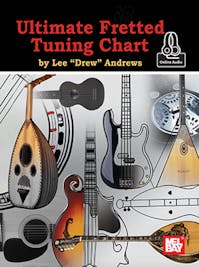 Mel Bay Ultimate Fretted Tuning Chart