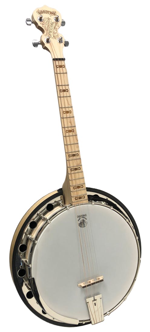 Deering Goodtime Special 17 Fret Short Scale Tenor Banjo with Deluxe Gig Bag - Commission Sale