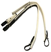 Warehouse Squeezebox Pair Of White Straps - Clearance