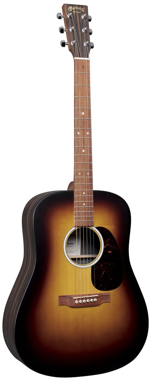 Martin D-X2E X Series Grand Concert Electro-Acoustic Guitar - Sunburst Sitka Top/HPL Macassar Back and Sides