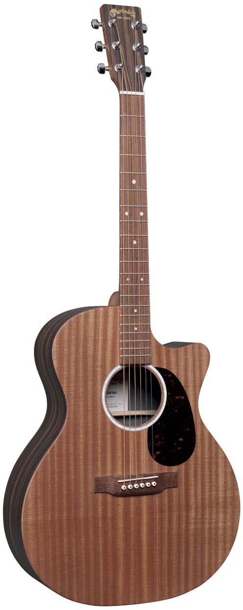 Martin GPC-X2E X Series Grand Performance Electro-Acoustic Guitar - Sapele Top and HPL Macassar Back and Sides