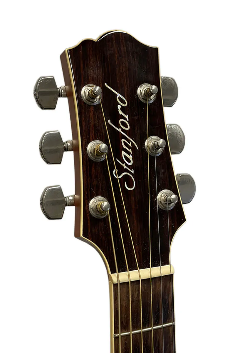 Stanford F1 STA Electro-Acoustic Guitar with gator Case