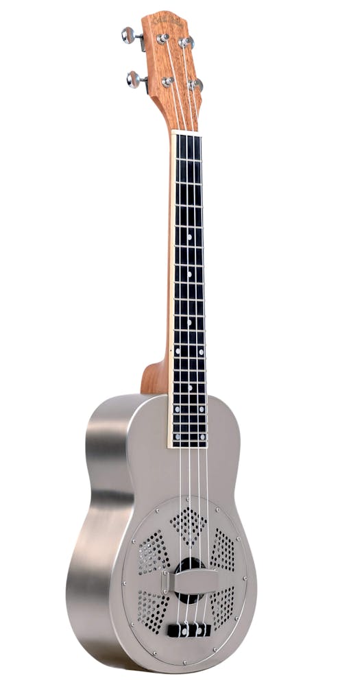 Gold Tone Resouke Tenor Scale Metal Body Resonator Ukulele with Gig Bag