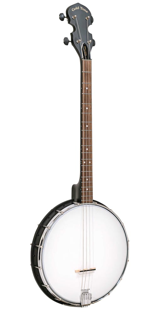Gold Tone AC-4 Acoustic Composite 19 Fret 4 String Openback Banjo with Gig Bag