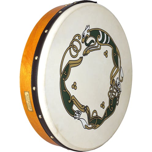Waltons 18" Bodhran Players Pack Chase Cross Design